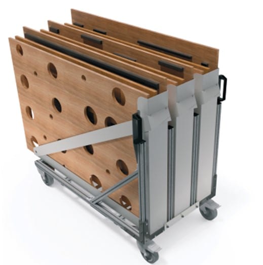 Flat Die Transport Cart, , flat die handling, flat die storage cart